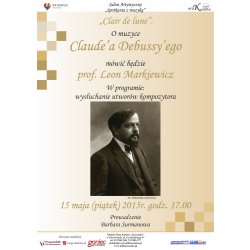 Plakat C. Debussy