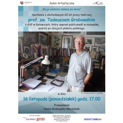 Plakat Salon Artystyczny Tadeusz Grabowski