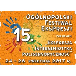Plakat Festiwal Ekspresji